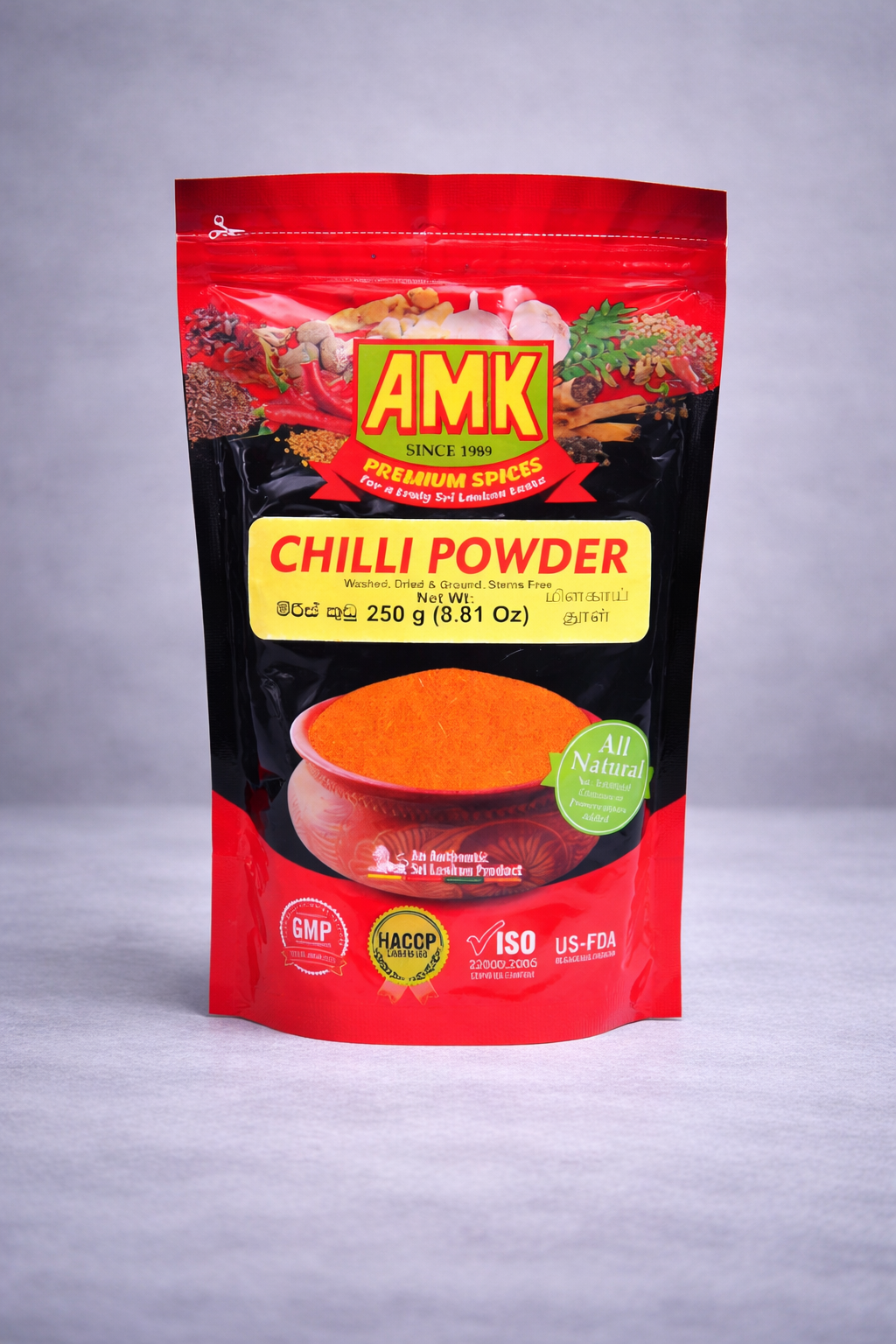 AMK Premium Chilli Powder (250g/8.81oz)