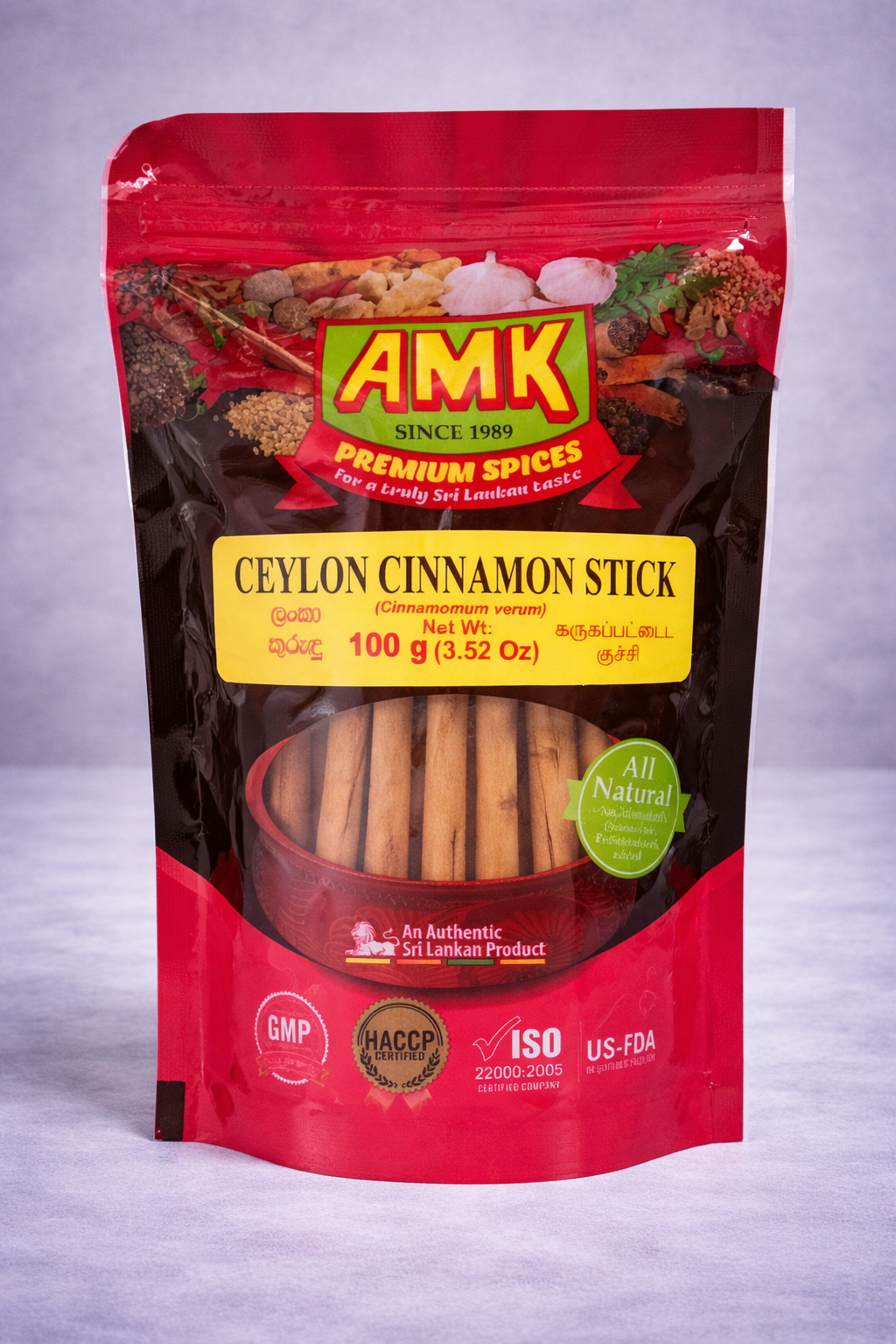 AMK Ceylon Cinnamon Stick (100g)