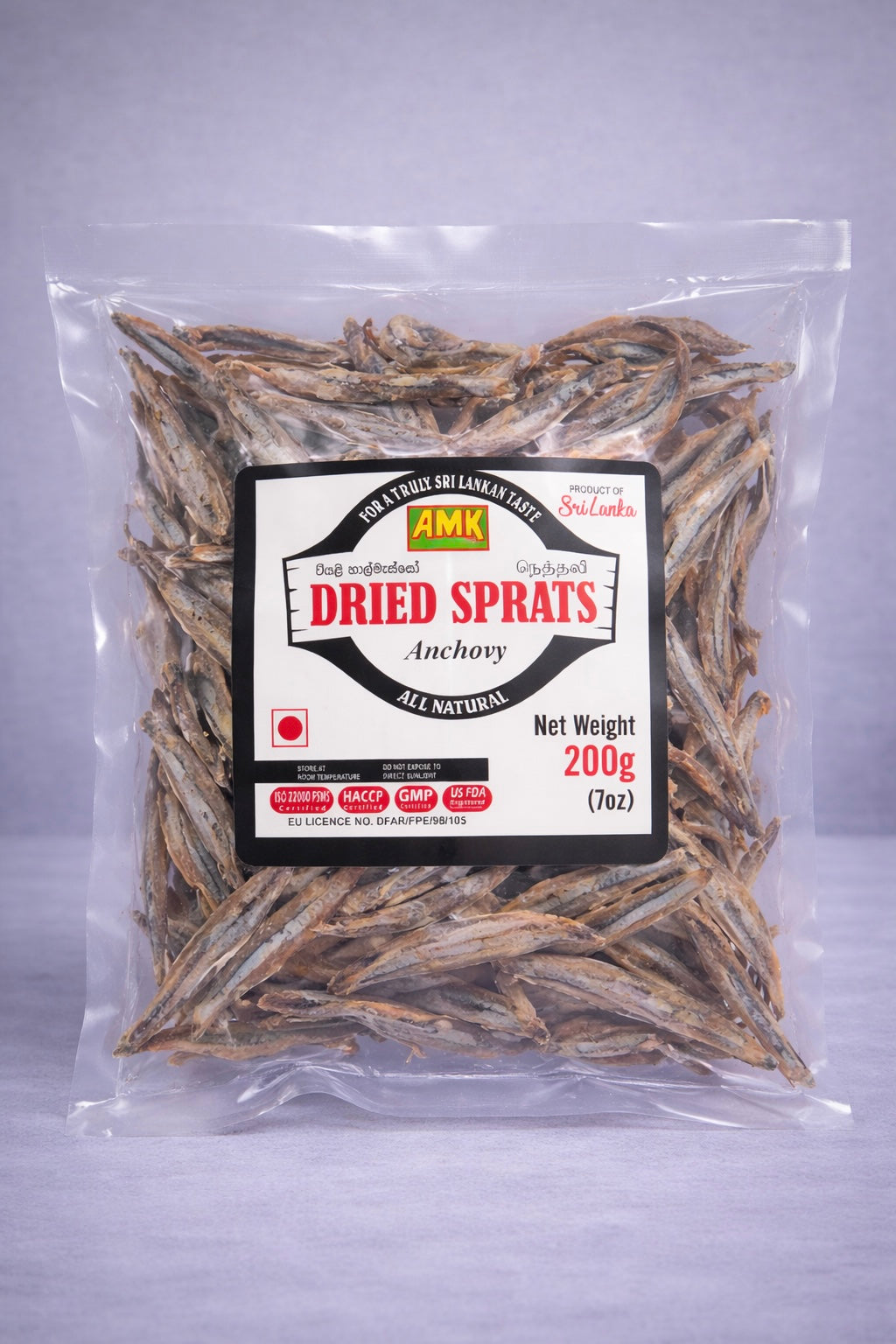 AMK Dried Sprats (Anchovy) (200g)