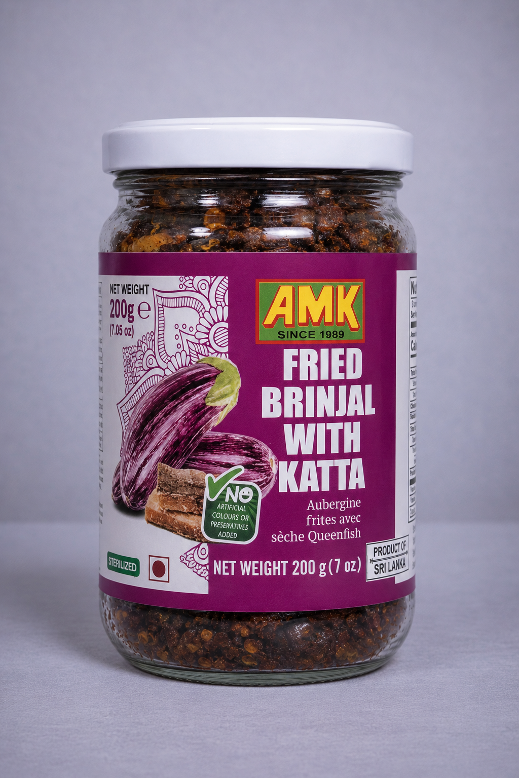 AMK Fried Brinjal with Katta (200g)