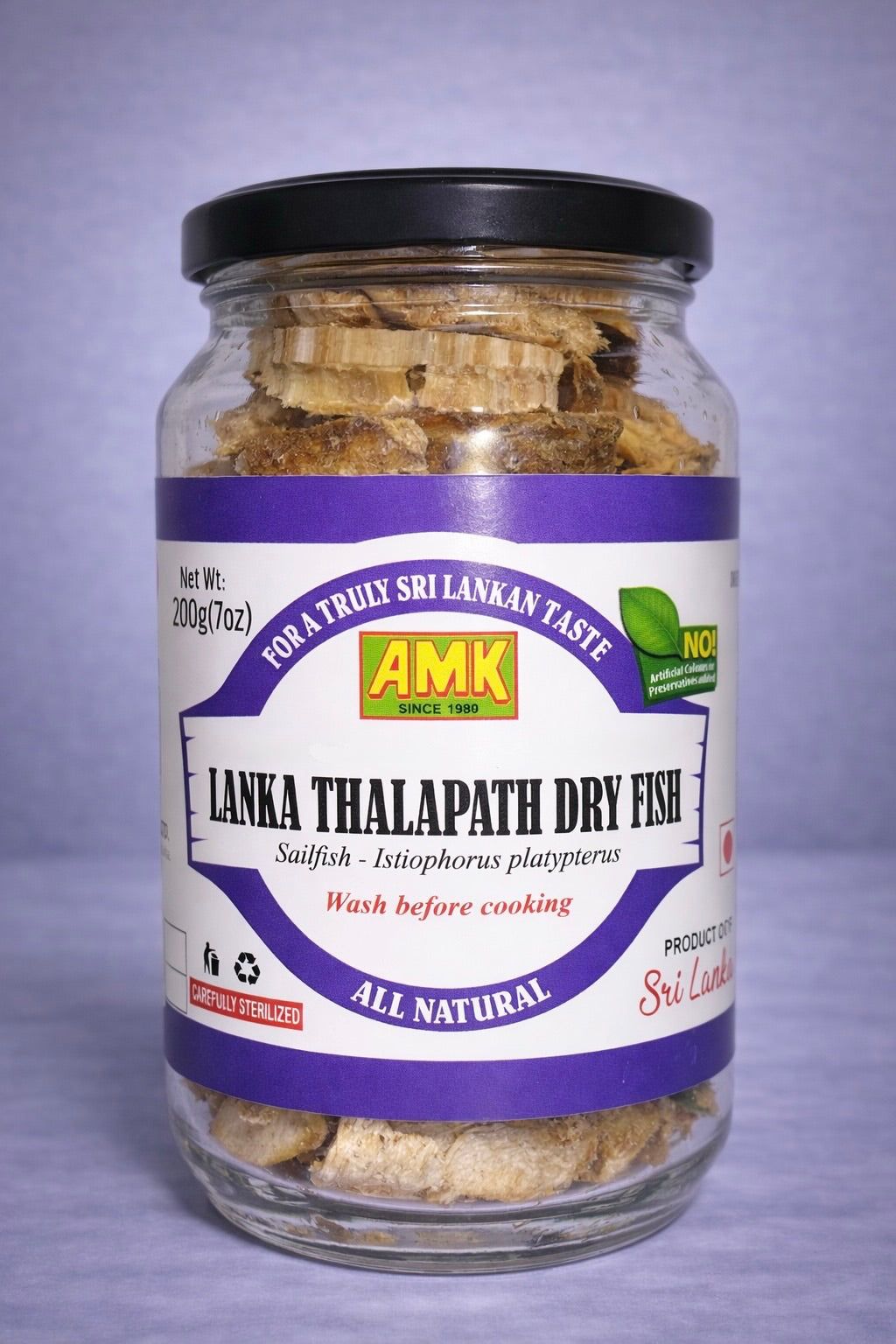 AMK Lanka Thalapath (Sailfish) Dry Fish  (200g)