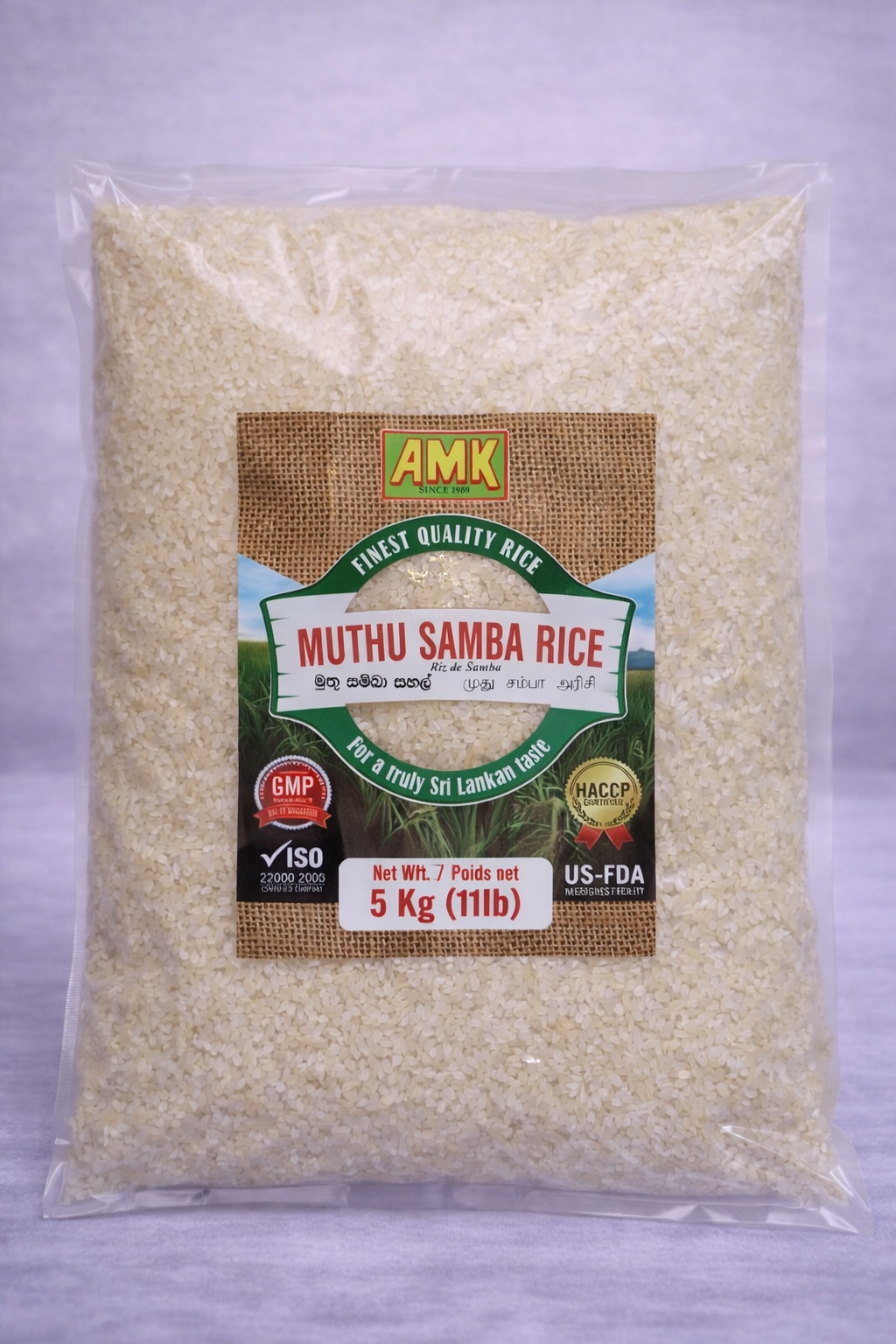 AMK Muthu Samba Rice (5Kg)