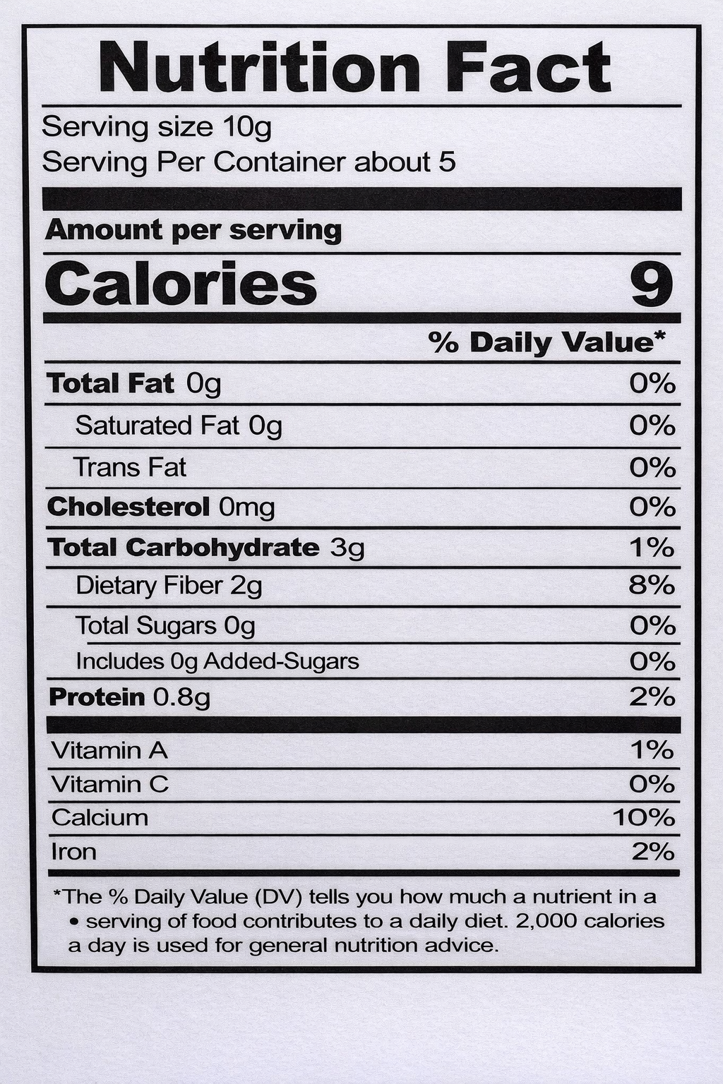 AMK Dehydrated Murunga Leaves (50g/1.78oz)