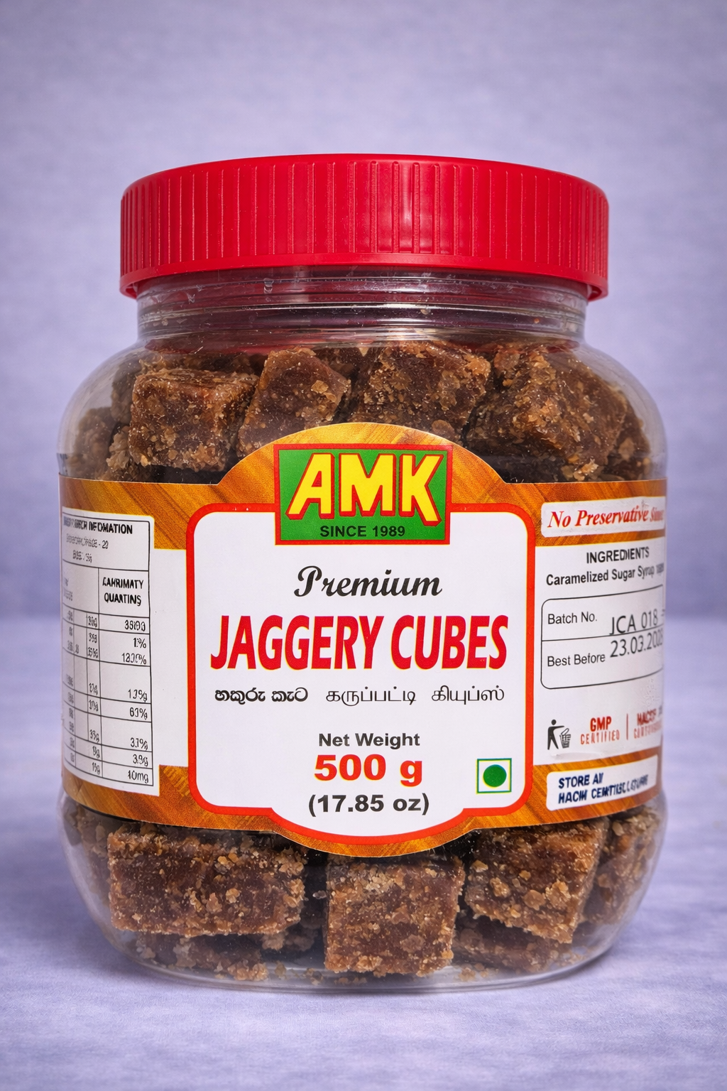 AMK Premium Jaggery Cubes (500g)