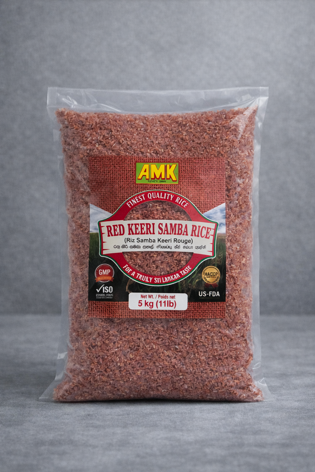 AMK Red Keeri Samba Rice (5Kg)