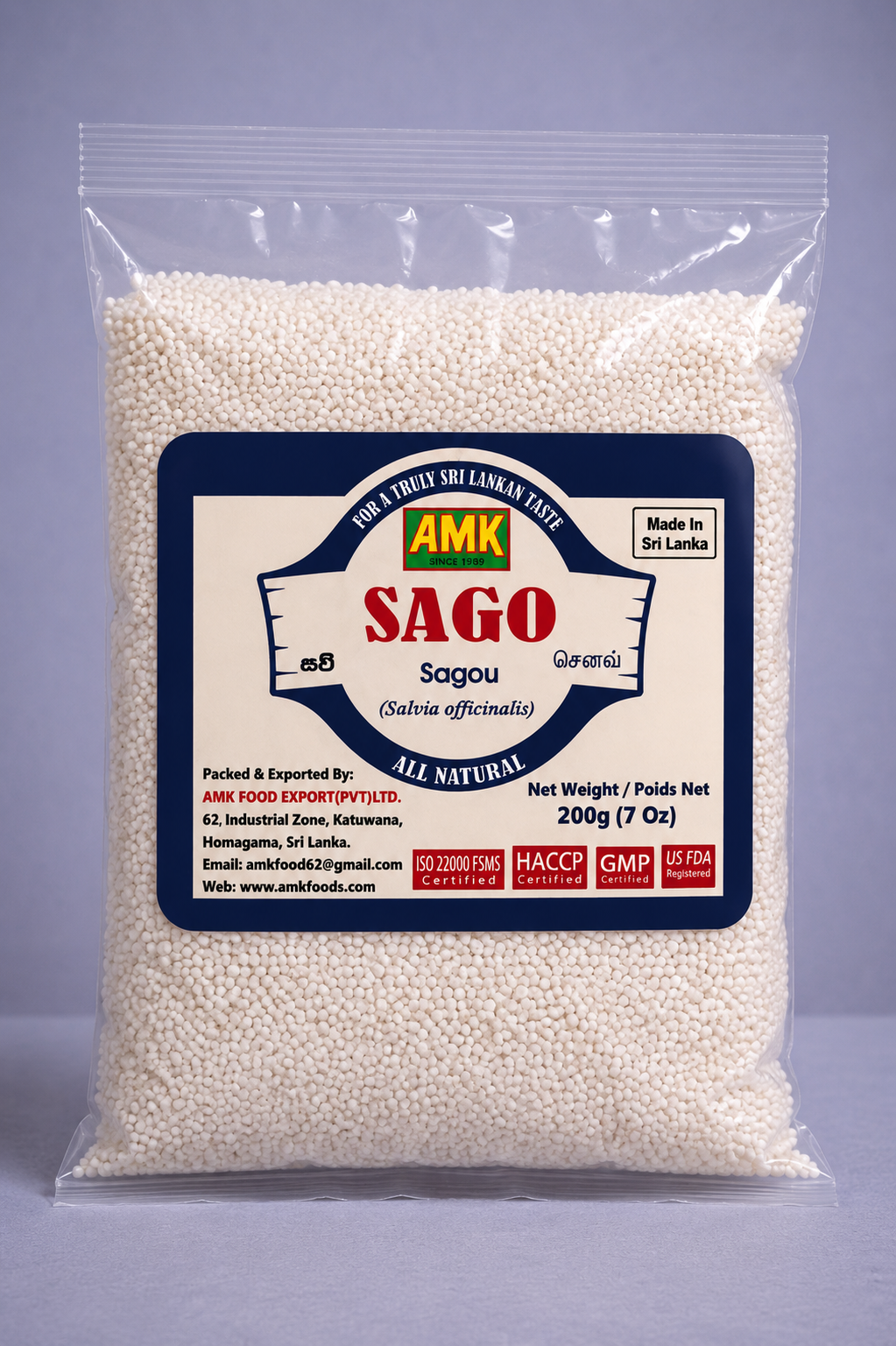 AMK Sago Seeds (200g)
