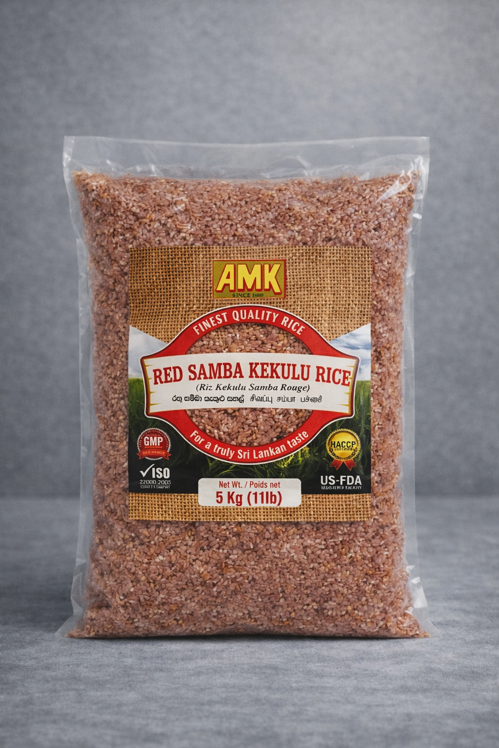 AMK Red Samba Kekulu Rice (5Kg)