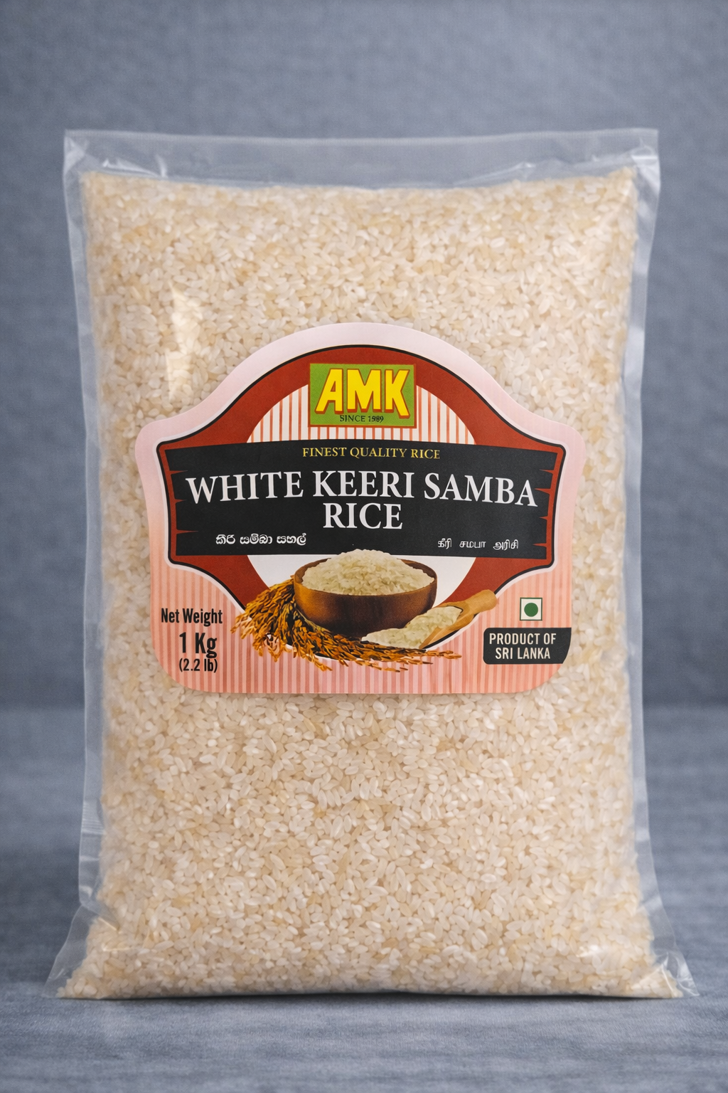 AMK White Keeri Samba Rice (1Kg)