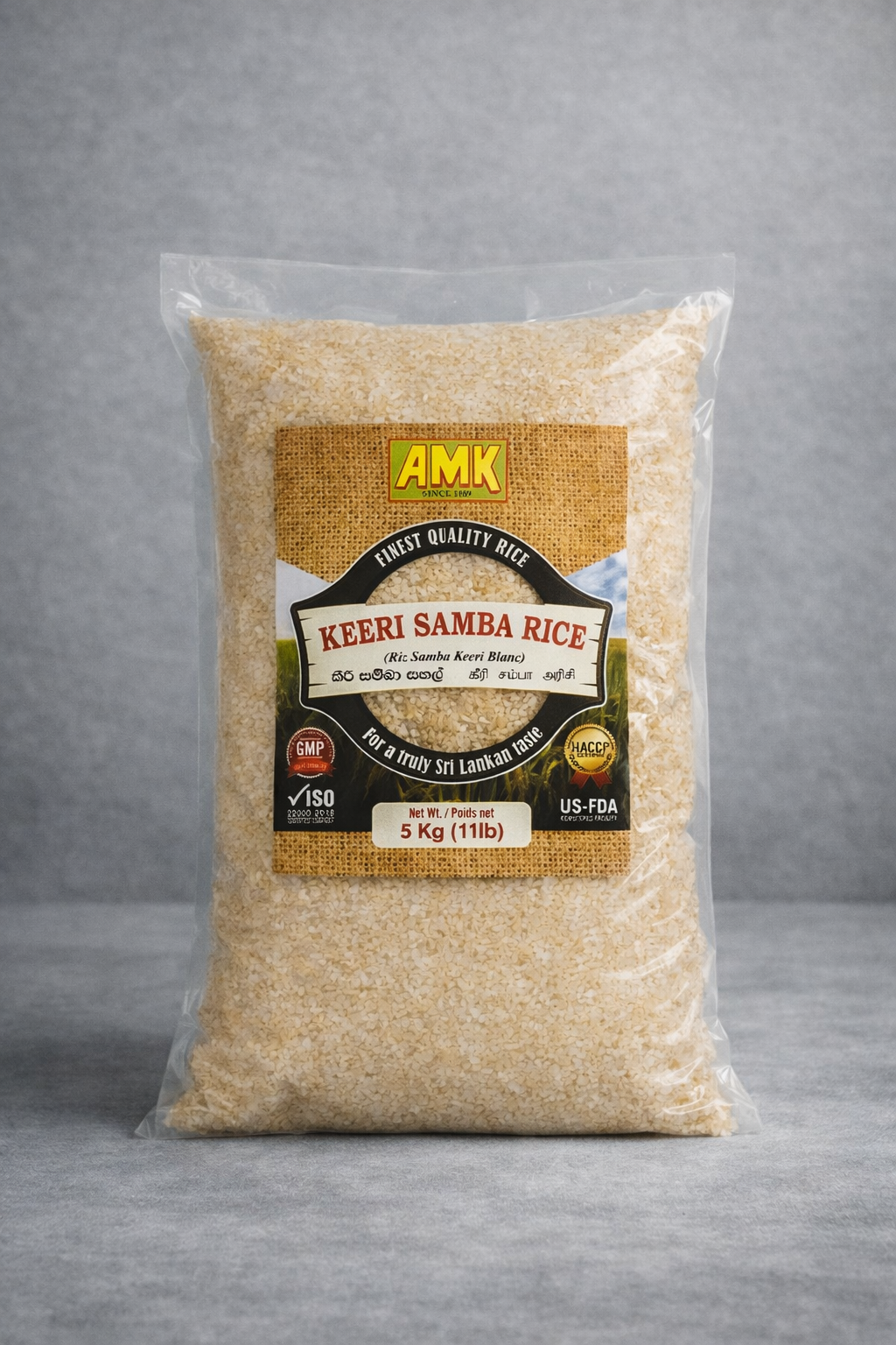 AMK White Keeri Samba Rice (5Kg)
